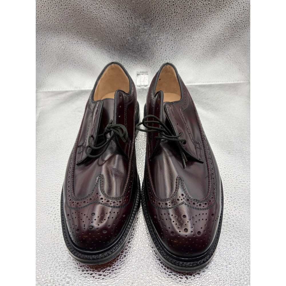 Florsheim Imperial Mens Burgundy Leather Longwing Brogue Derby Shoes 69019 Q6850